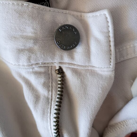 Banana Republic The Traveler Slim Fit Pants 33x30 Light Beige - Picture 7 of 7